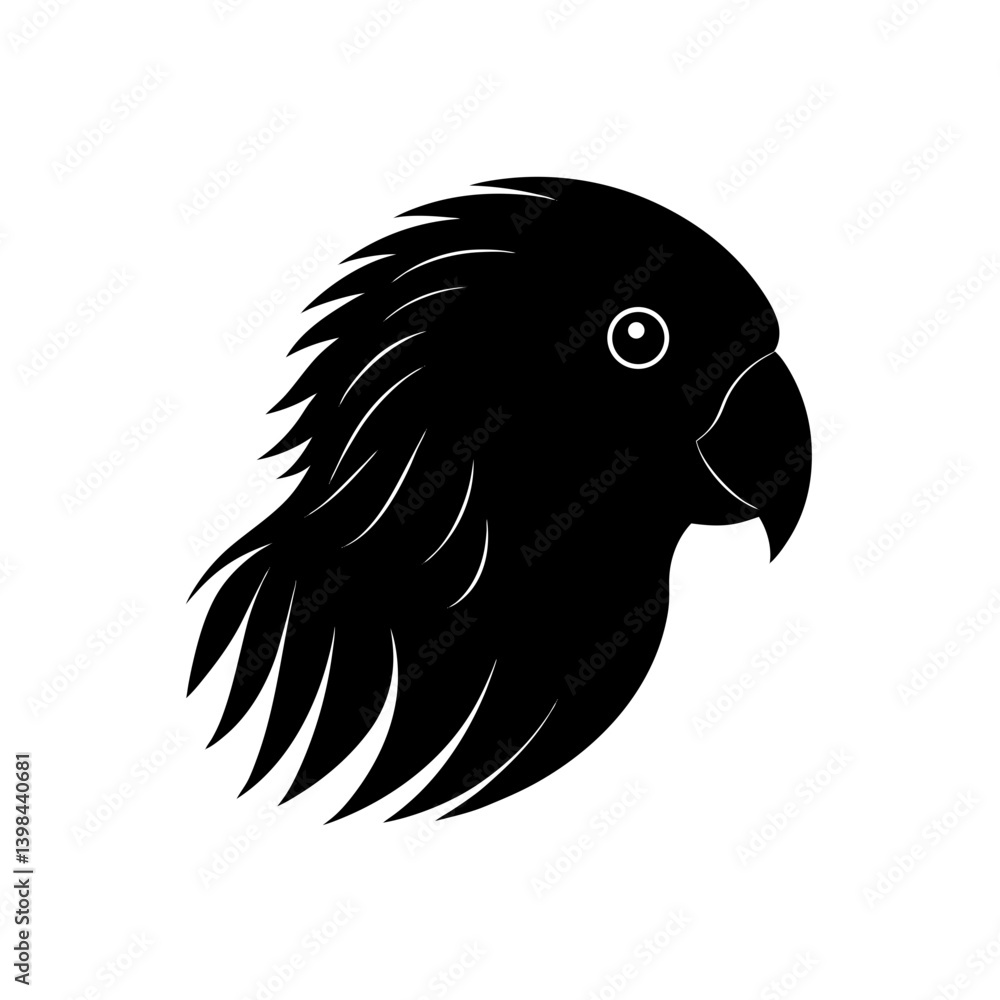 Fototapeta premium vector illustration of an eagle