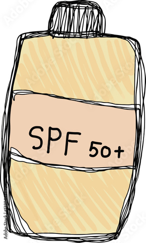 Sunscreen vector