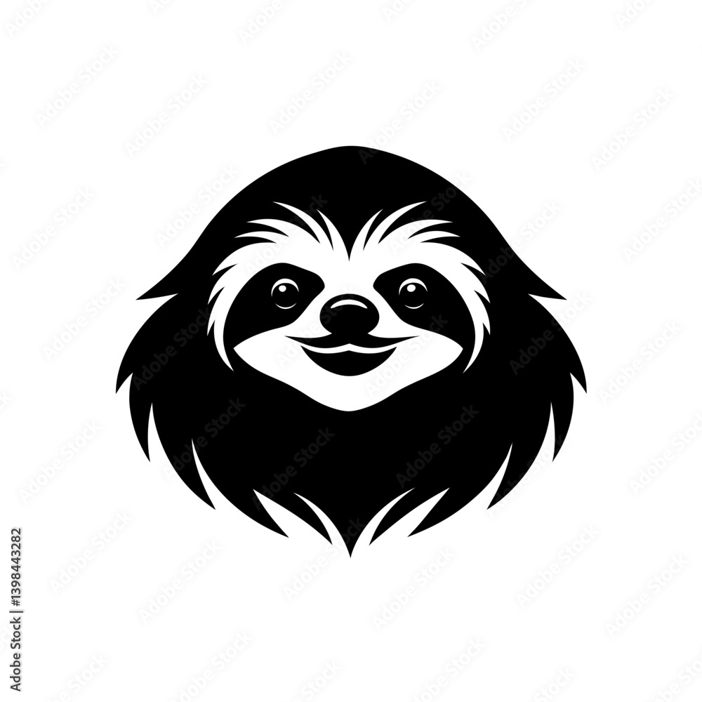 Fototapeta premium vector illustration of a cartoon lion