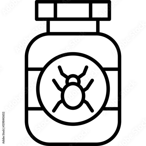 Pesticide Icon Vector Element