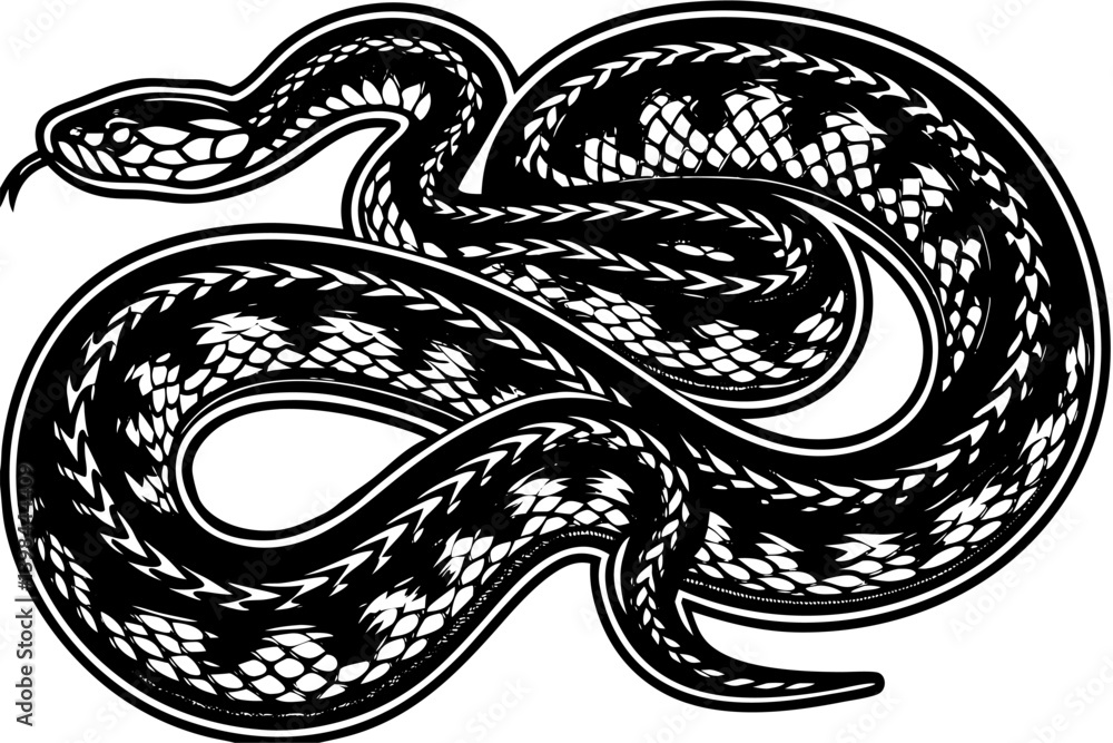 Obraz premium Discover a captivating collection of vector illustrations featuring reptiles and amphibians in stunning detail. The 