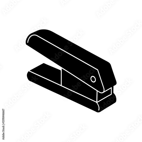 stapler isolated on white