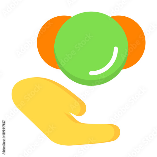 Fundraiser Flat Icon