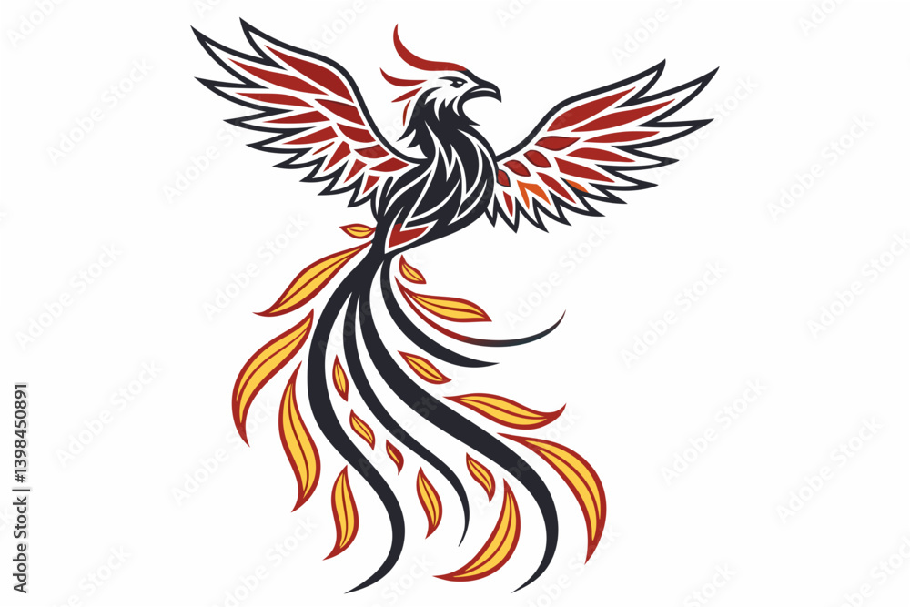 Obraz premium tribal tattoo design