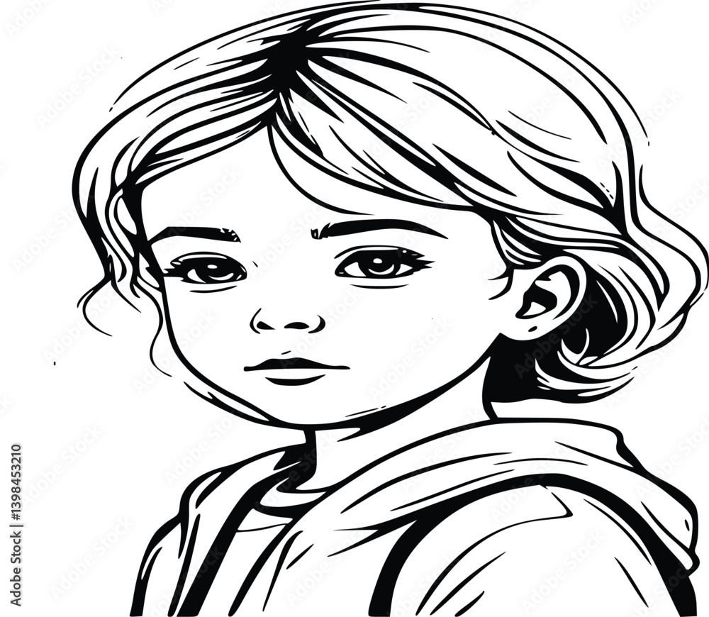 portrait of a girl portrait of a girl