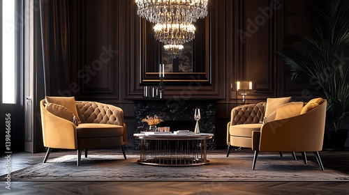 interior of a luxury hotel