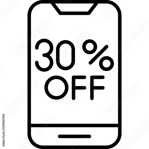 Discount Icon Vector Element