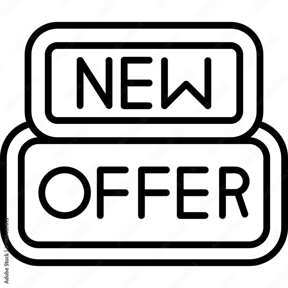 Offer Icon Vector Element Offer Icon Vector Element