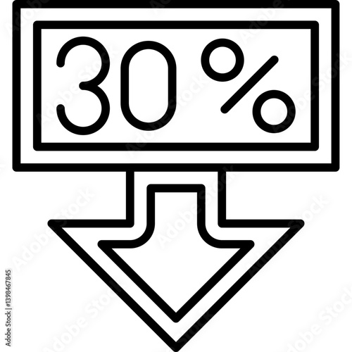 Discount Icon Vector Element