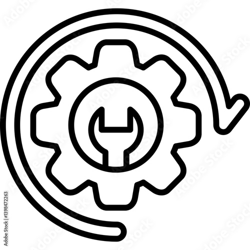 Maintenance Icon Vector Element