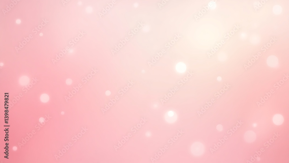 Soft pink bokeh background gentle light dreamy pastel romantic mood subtle glow elegant design Soft pink bokeh background gentle light dreamy pastel romantic mood subtle glow elegant design
