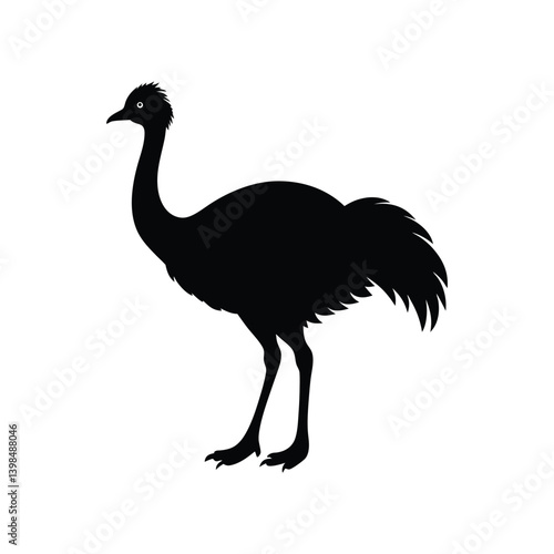 emu silhouette art