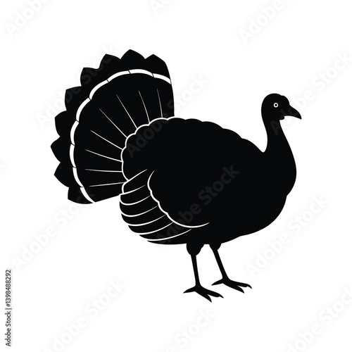 turkey silhouette art