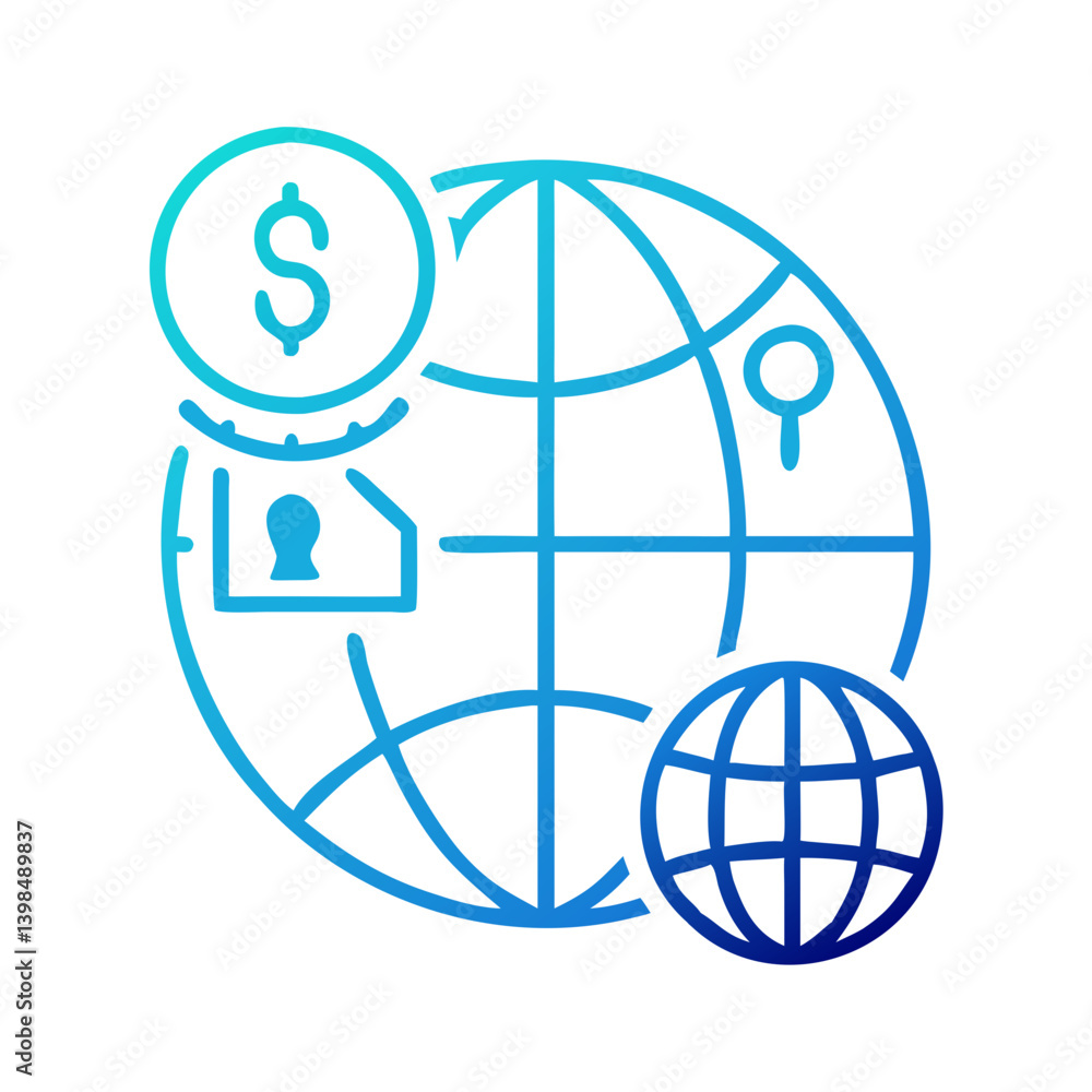 global business icon, global business vector illustration-simple illustration of global business, perfect for global business logos and icons global business icon, global business vector illustration-simple illustration of global business, perfect for global business logos and icons