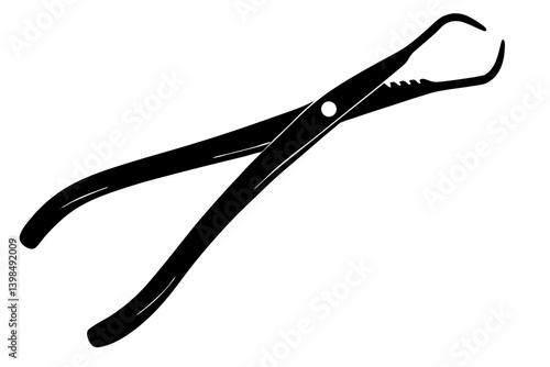 High-quality medical instrument vector illustration featuring detailed and accurate representations of healthcare tools. Perfect for use in medical brochures, healthcare websites, educational material
