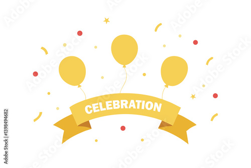 happy birthday party balloons
