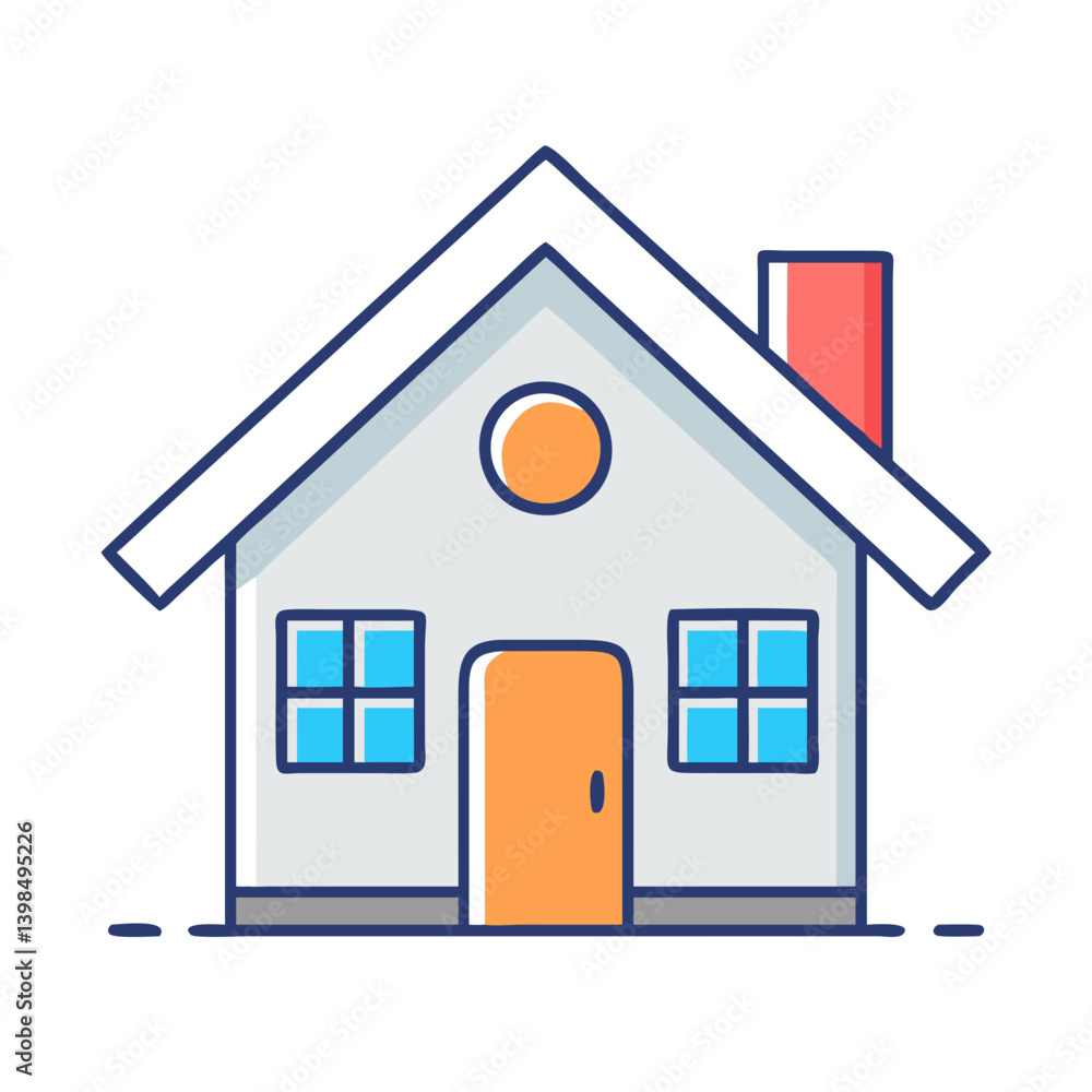 house icon, house vector illustration-simple illustration of house, perfect for house logos and icons house icon, house vector illustration-simple illustration of house, perfect for house logos and icons