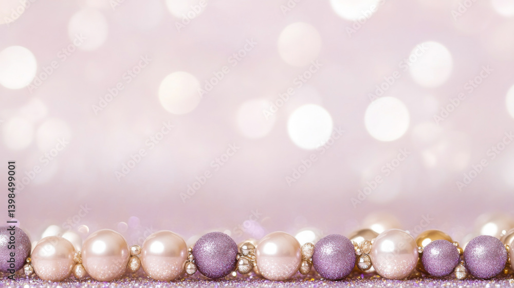 Mardi Gras carnival airy sunlight background with pearls and bokeh Mardi Gras carnival airy sunlight background with pearls and bokeh