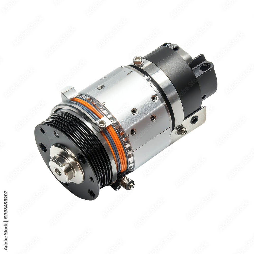 Servo Motor isolated on white background Servo Motor isolated on white background