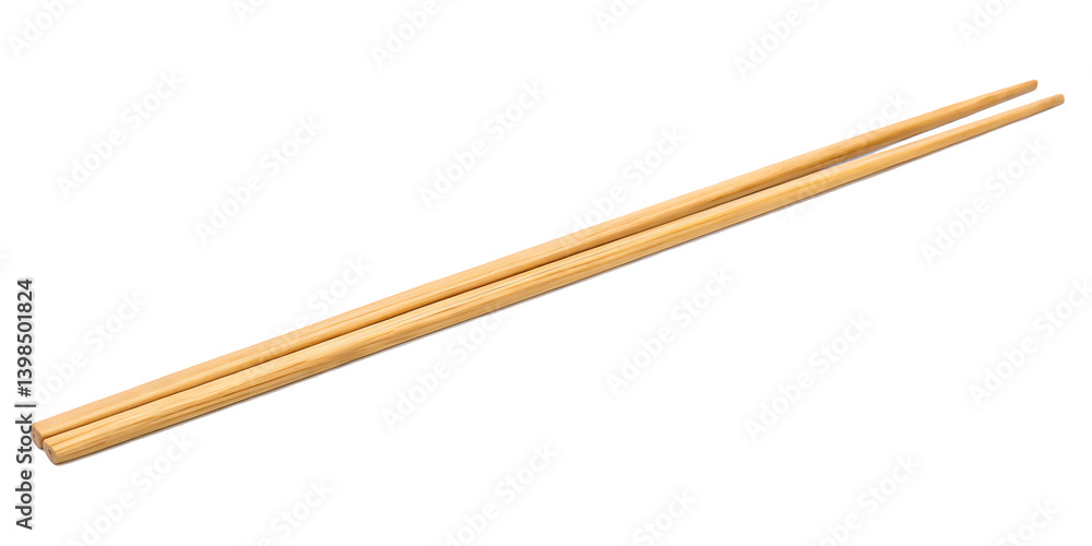 wooden chopsticks isolated on white background PNG. GENERATIVE AI wooden chopsticks isolated on white background PNG. GENERATIVE AI
