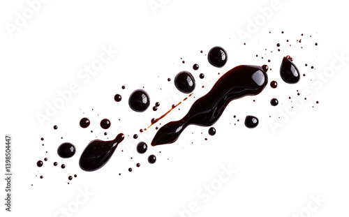 Soy sauce splashed PNG