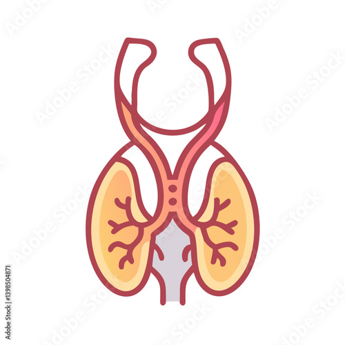  Detailed Atria Anatomy Icon