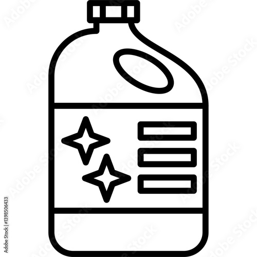 Bleach Icon Vector Element