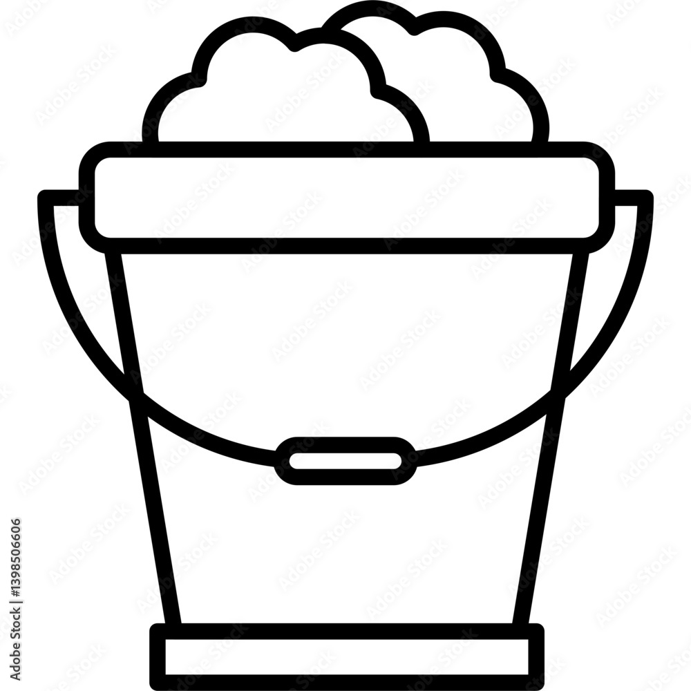 Bucket Icon Vector Element Bucket Icon Vector Element