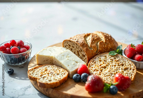 cake with strawberries