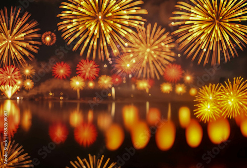 fireworks in the sky