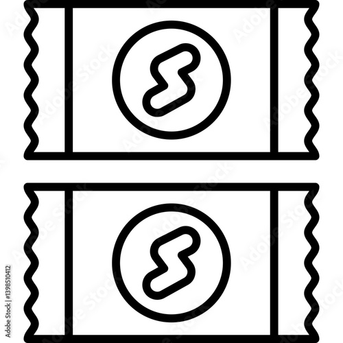Energy Bar Icon Vector Element