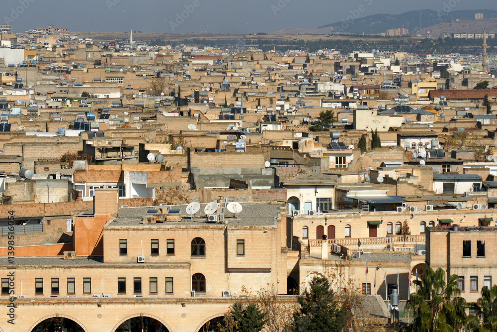 Fototapeta premium A view from the city of Sanliurfa, Turkey.