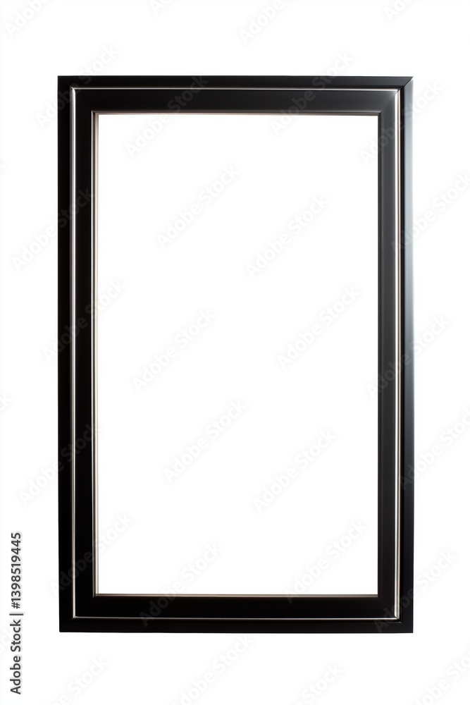Professional black and silver border perfect for branding and business reports Professional black and silver border perfect for branding and business reports