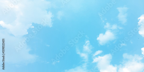 	
sunny sky blue light watercolor background. Aquarelle painting brush effect card paper textured canvas cloudy smoke space for text, entertaining card, template. aquamarine color graphics illustratio