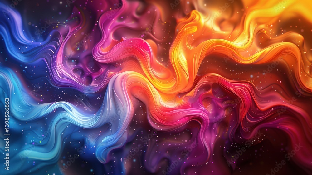 Dynamic abstract artwork with vivid swirling waves in red, blue, purple, and orange tones — ideal for creative, cosmic, or digital design themes.
Dynamic abstract artwork with vivid swirling waves in red, blue, purple, and orange tones — ideal for creative, cosmic, or digital design themes.