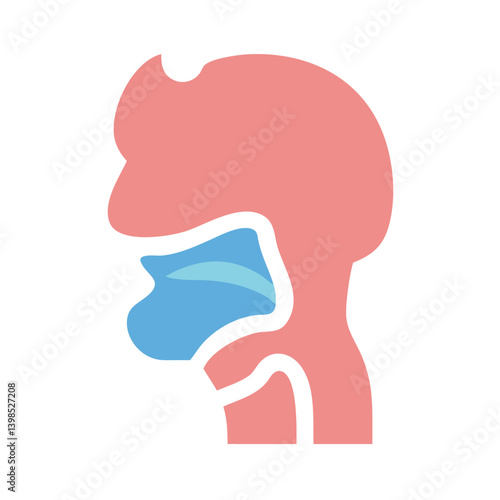  Pharynx Medical Anatomy Icon