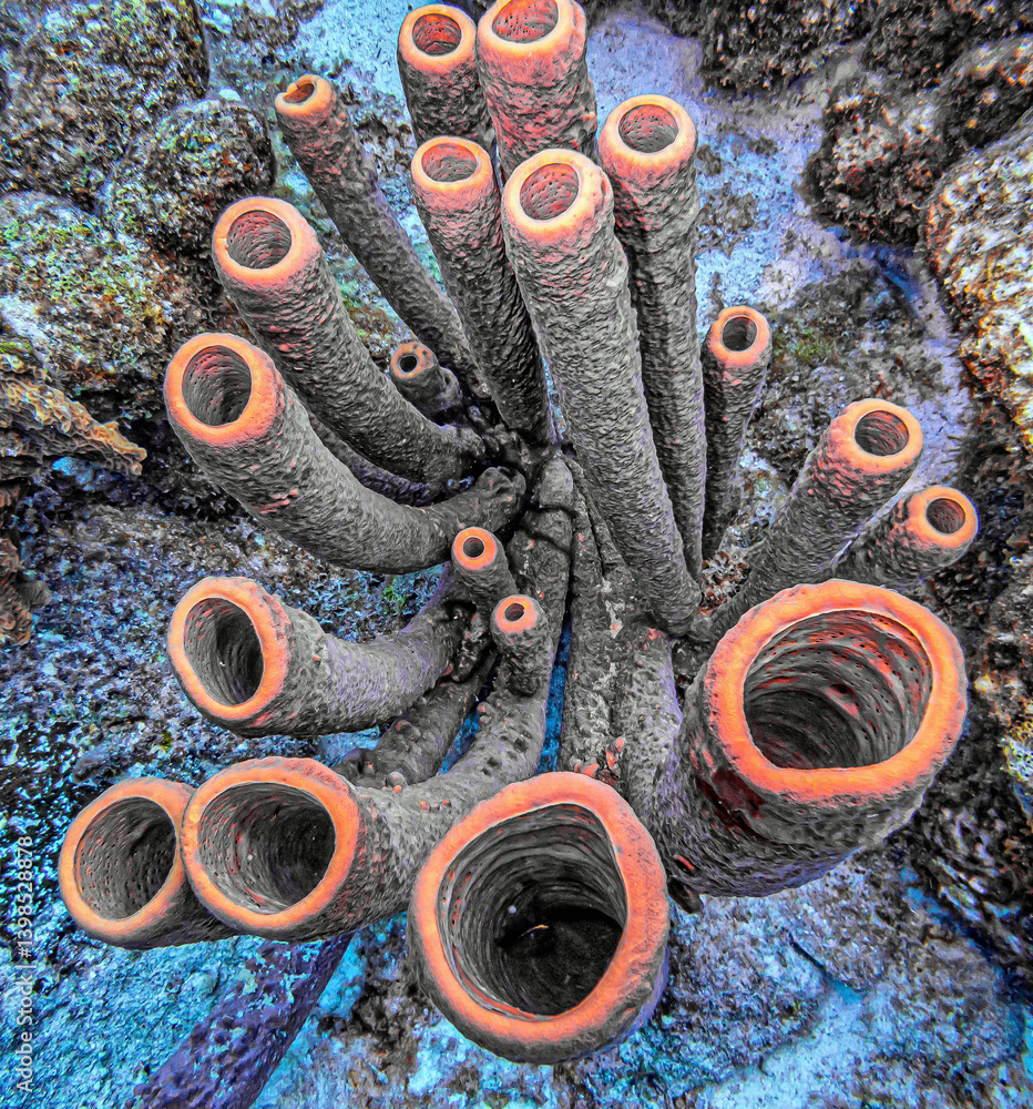 branching vase sponge,Callyspongia ,Cladochalina, aculeata