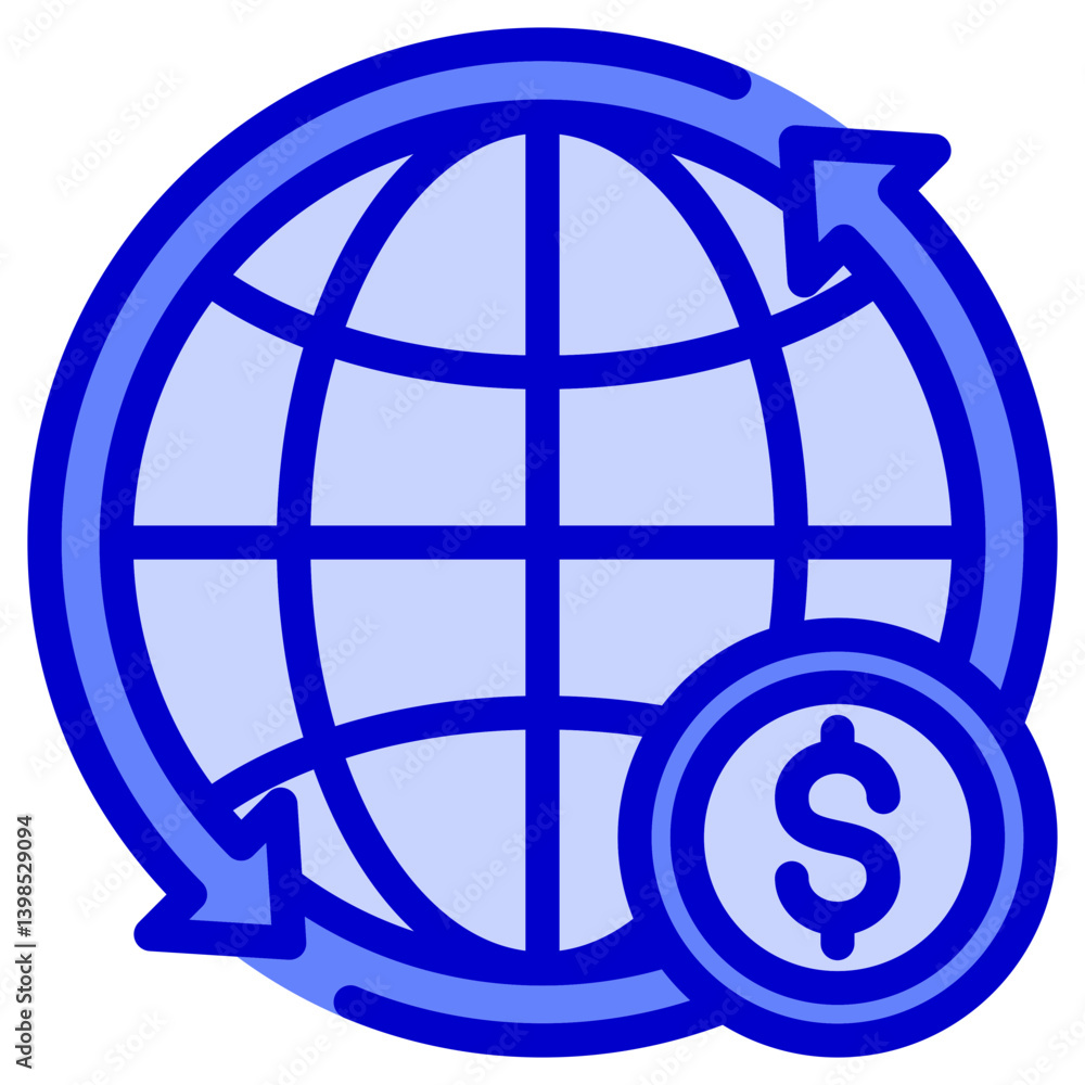 Global Banking Icon Global Banking Icon