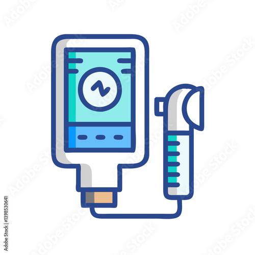  Spirometer for Lung Function Testing