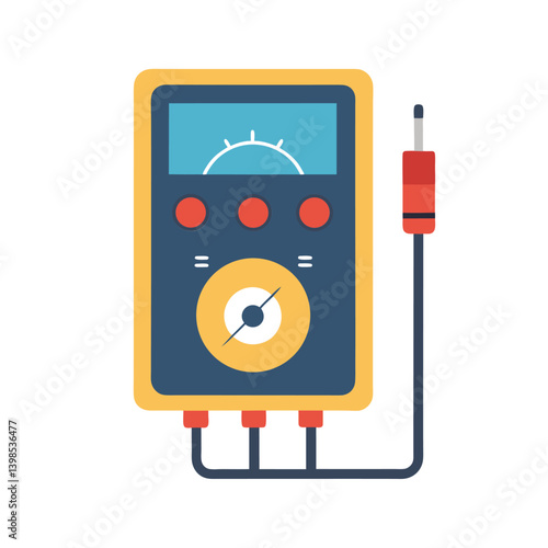 digital multimeter interface on white background.