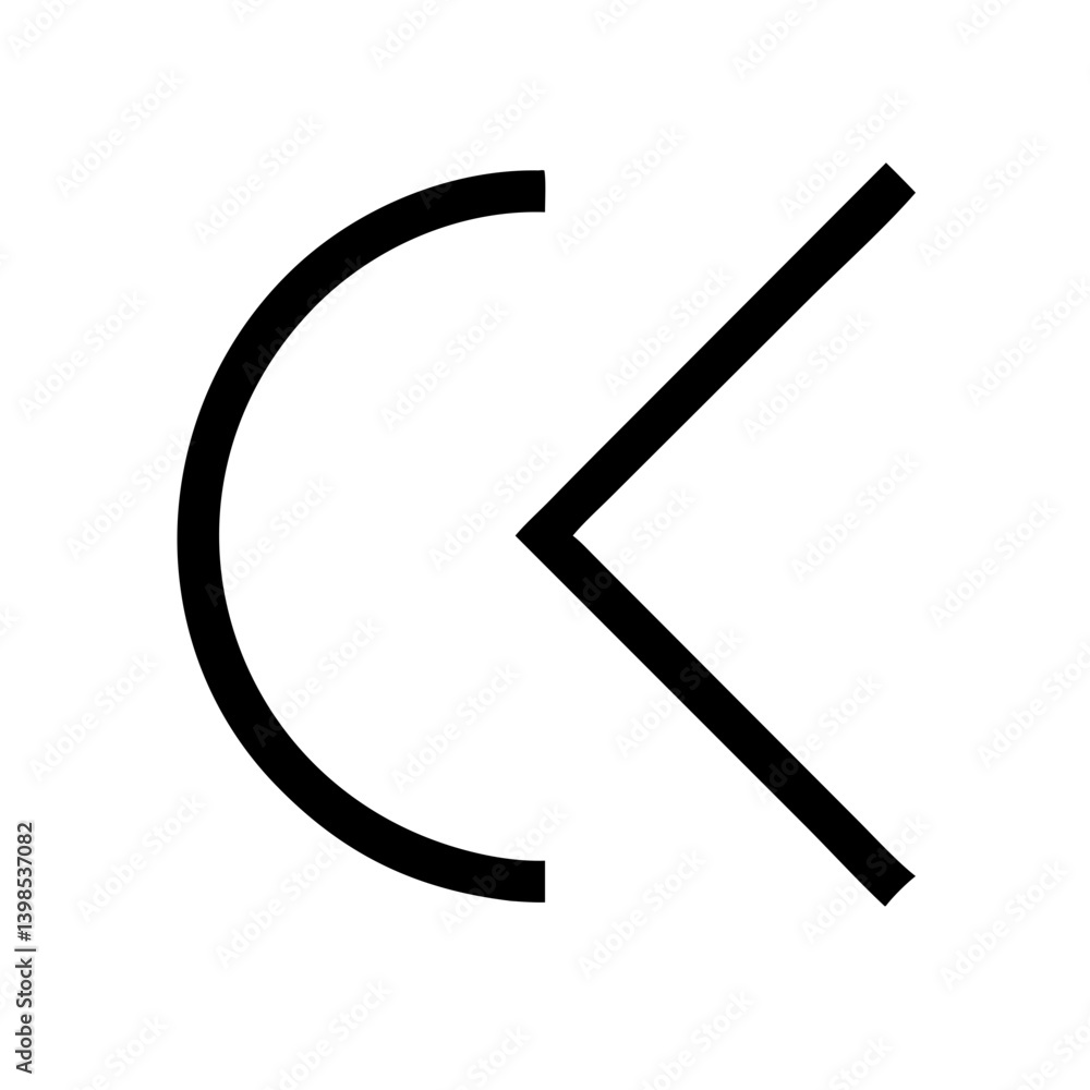 angle circle left glyph flat vector icon angle circle left glyph flat vector icon