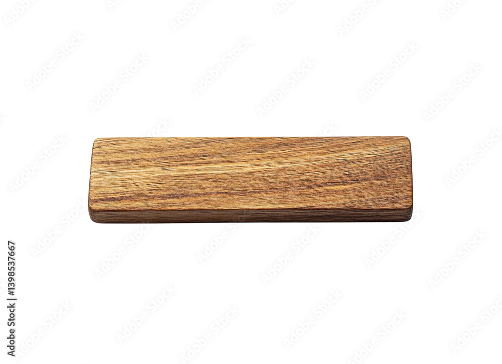 Empty wooden name plaque Empty wooden name plaque
