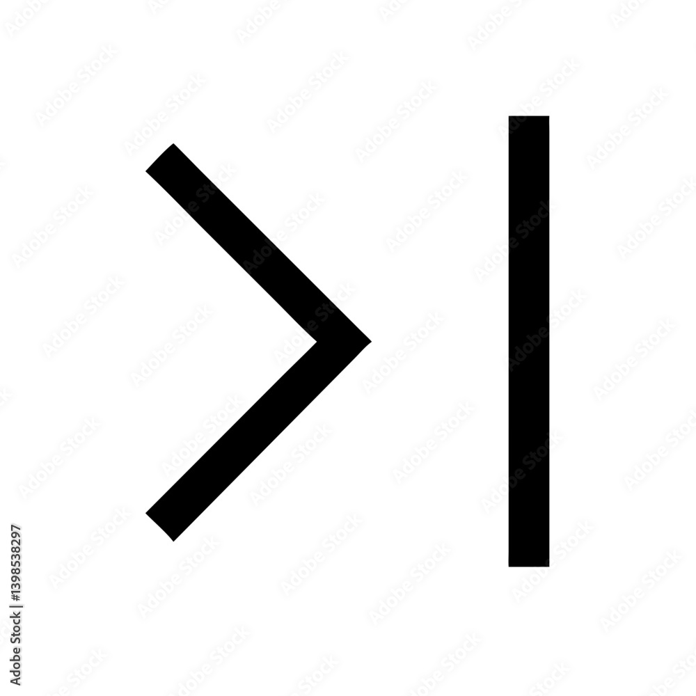 angle double small right vector flat icon angle double small right vector flat icon