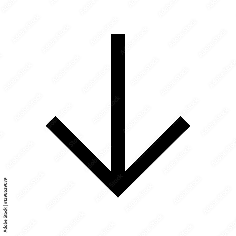 angle small down glyph flat vector icon angle small down glyph flat vector icon