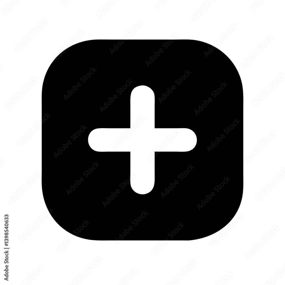 apps add glyph vector flat icon apps add glyph vector flat icon