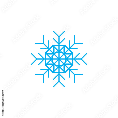 Christmas logo icon vector illustration template design