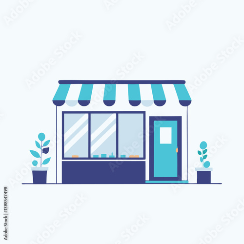 Minimalist Storefront Design for Retail Business