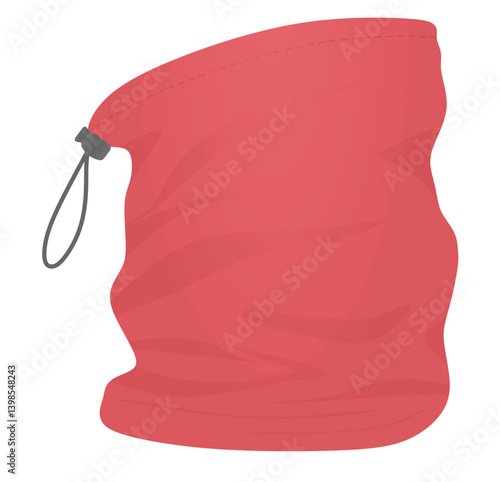 Red   neck scarf. vector illustration