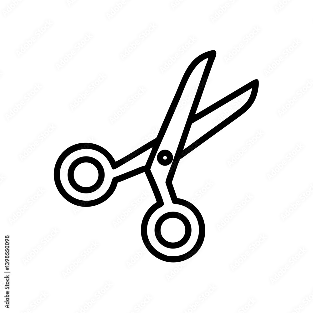 Scissors Icon for Creativity and Crafting Topics Scissors Icon for Creativity and Crafting Topics