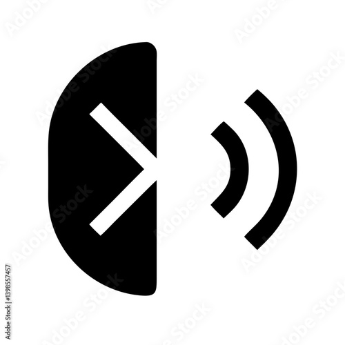 bluetooth  vector flat icon
